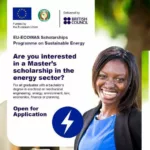 EU-ECOWAS scholarships programme on sustainable energy 2023
