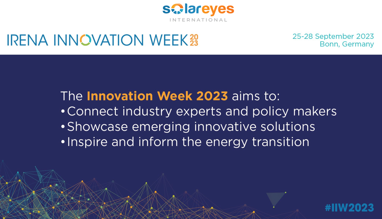 IRENA Innovation Week 2023: Renewable solutions to decarbonise end-use sectors - 25 - 28 September 2023