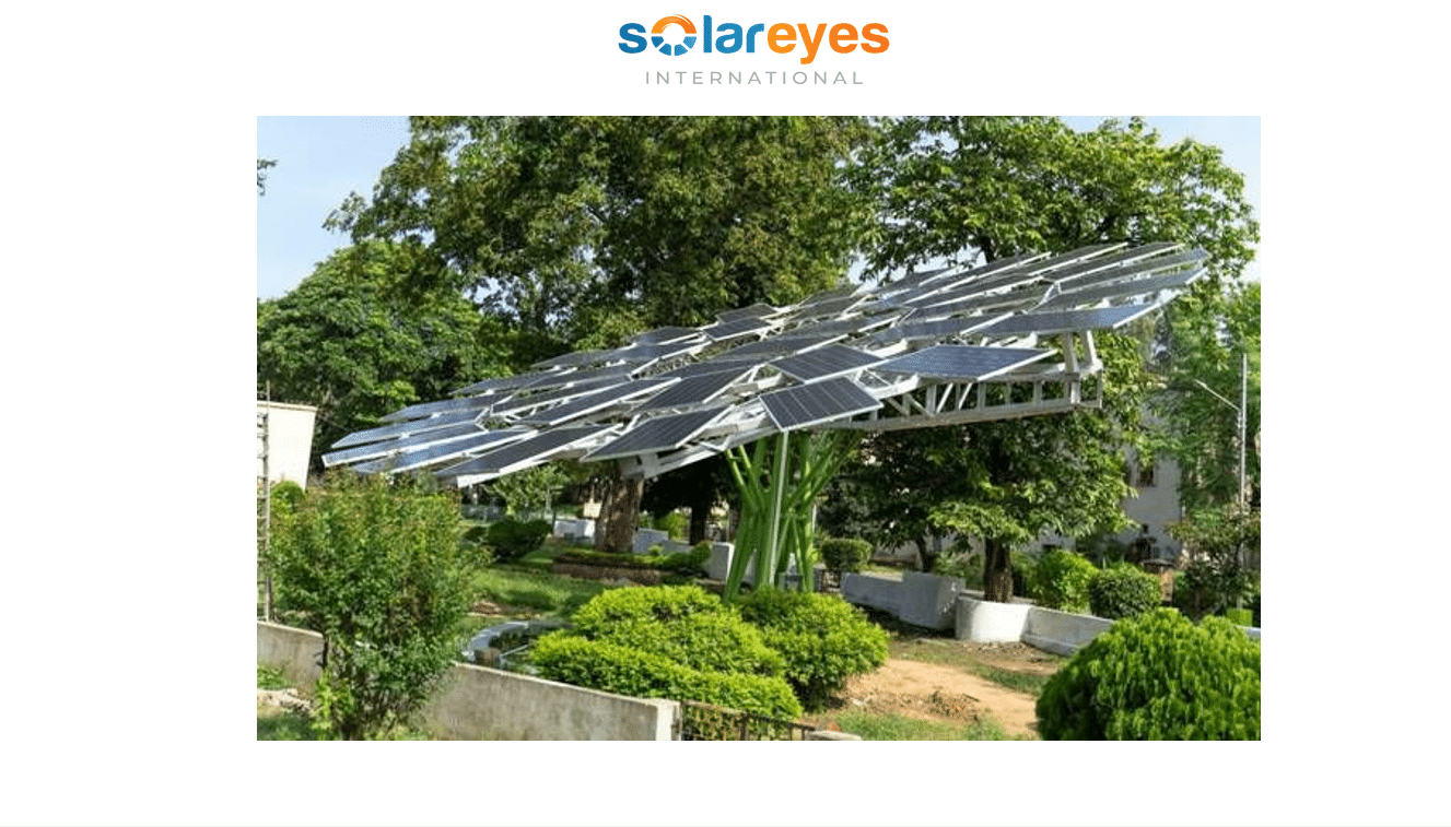 Les arbres solaires pour économiser l’espace et résoudre le défi énergétique de l’Inde