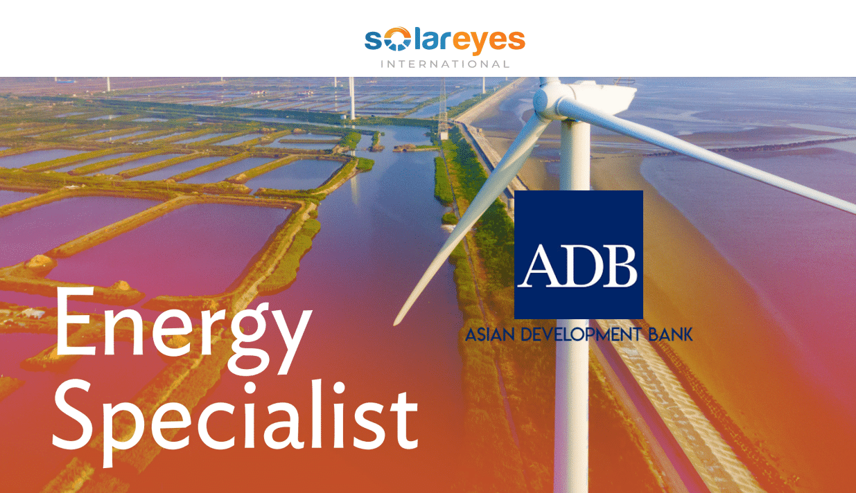Energy Specialist - ADB, USD $127,700 per year