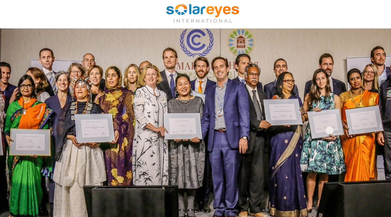 UN Global Climate Action Awards for individuals working on energy transition or climate change